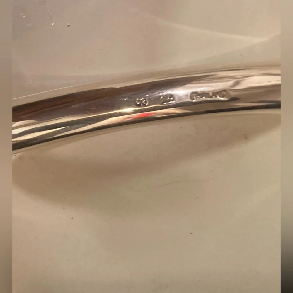 Sterling Silver .925 Concave Cuff Bracelet  14.0g NIB